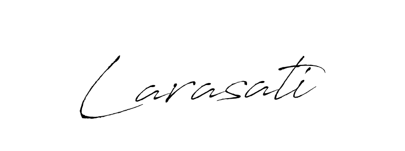 Make a beautiful signature design for name Larasati. Use this online signature maker to create a handwritten signature for free. Larasati signature style 6 images and pictures png