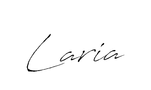 How to make Laria signature? Antro_Vectra is a professional autograph style. Create handwritten signature for Laria name. Laria signature style 6 images and pictures png