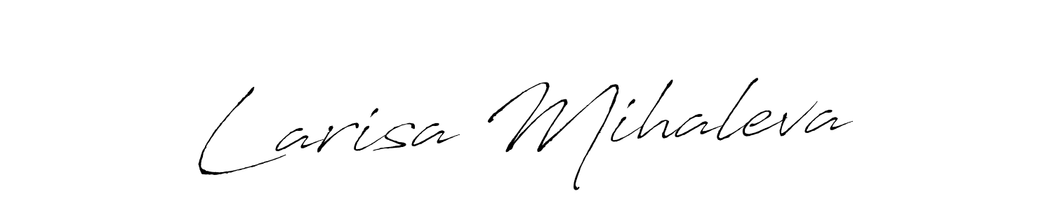 Also we have Larisa Mihaleva name is the best signature style. Create professional handwritten signature collection using Antro_Vectra autograph style. Larisa Mihaleva signature style 6 images and pictures png