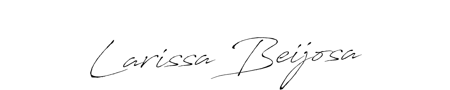 Make a beautiful signature design for name Larissa Beijosa. Use this online signature maker to create a handwritten signature for free. Larissa Beijosa signature style 6 images and pictures png