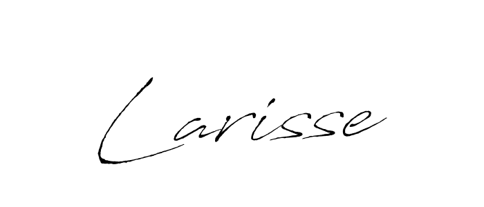 Larisse stylish signature style. Best Handwritten Sign (Antro_Vectra) for my name. Handwritten Signature Collection Ideas for my name Larisse. Larisse signature style 6 images and pictures png