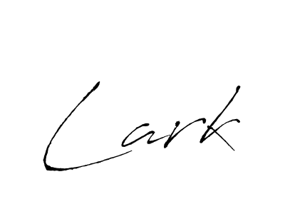 You should practise on your own different ways (Antro_Vectra) to write your name (Lark) in signature. don't let someone else do it for you. Lark signature style 6 images and pictures png