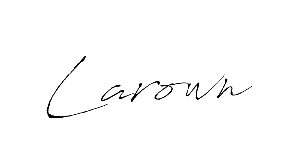 if you are searching for the best signature style for your name Larown. so please give up your signature search. here we have designed multiple signature styles  using Antro_Vectra. Larown signature style 6 images and pictures png