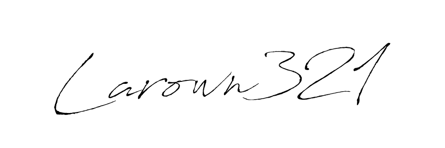 This is the best signature style for the Larown321 name. Also you like these signature font (Antro_Vectra). Mix name signature. Larown321 signature style 6 images and pictures png