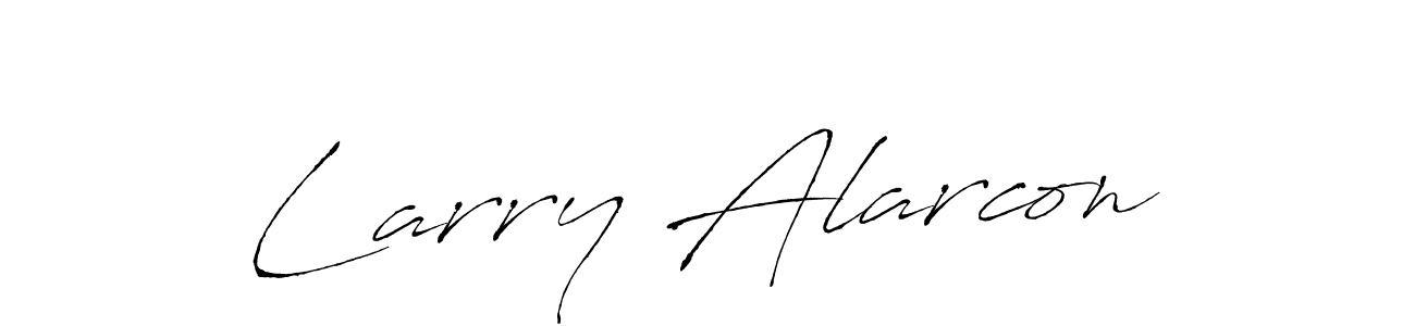 How to make Larry Alarcon signature? Antro_Vectra is a professional autograph style. Create handwritten signature for Larry Alarcon name. Larry Alarcon signature style 6 images and pictures png