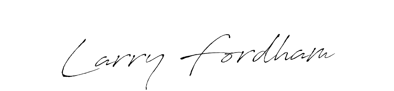 Also You can easily find your signature by using the search form. We will create Larry Fordham name handwritten signature images for you free of cost using Antro_Vectra sign style. Larry Fordham signature style 6 images and pictures png