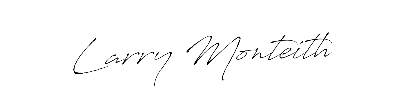 Also we have Larry Monteith name is the best signature style. Create professional handwritten signature collection using Antro_Vectra autograph style. Larry Monteith signature style 6 images and pictures png