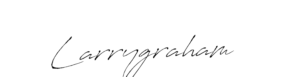 How to Draw Larrygraham signature style? Antro_Vectra is a latest design signature styles for name Larrygraham. Larrygraham signature style 6 images and pictures png
