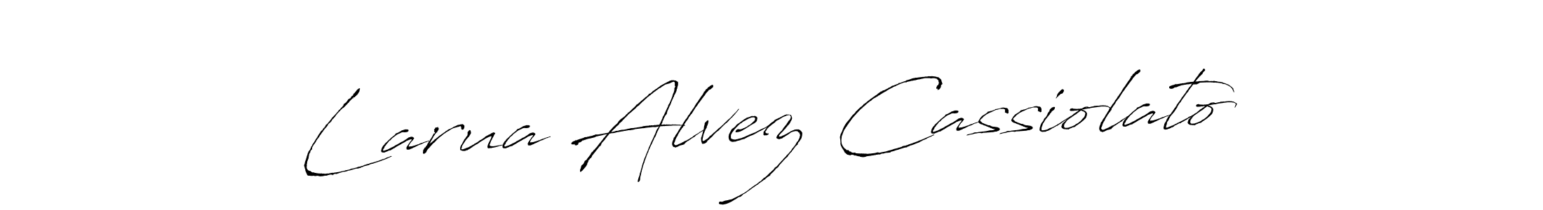 See photos of Larua Alvez Cassiolato official signature by Spectra . Check more albums & portfolios. Read reviews & check more about Antro_Vectra font. Larua Alvez Cassiolato signature style 6 images and pictures png