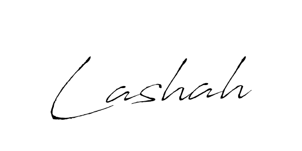 How to make Lashah name signature. Use Antro_Vectra style for creating short signs online. This is the latest handwritten sign. Lashah signature style 6 images and pictures png