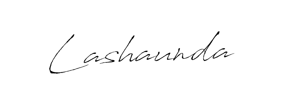 Use a signature maker to create a handwritten signature online. With this signature software, you can design (Antro_Vectra) your own signature for name Lashaunda. Lashaunda signature style 6 images and pictures png