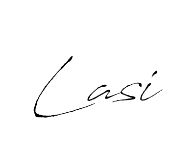 How to make Lasi name signature. Use Antro_Vectra style for creating short signs online. This is the latest handwritten sign. Lasi signature style 6 images and pictures png