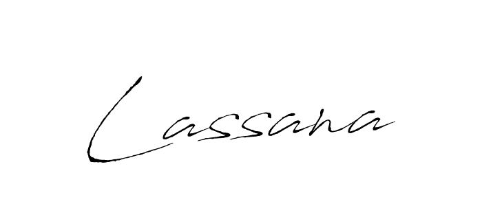 You should practise on your own different ways (Antro_Vectra) to write your name (Lassana) in signature. don't let someone else do it for you. Lassana signature style 6 images and pictures png