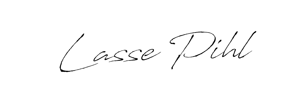 Use a signature maker to create a handwritten signature online. With this signature software, you can design (Antro_Vectra) your own signature for name Lasse Pihl. Lasse Pihl signature style 6 images and pictures png