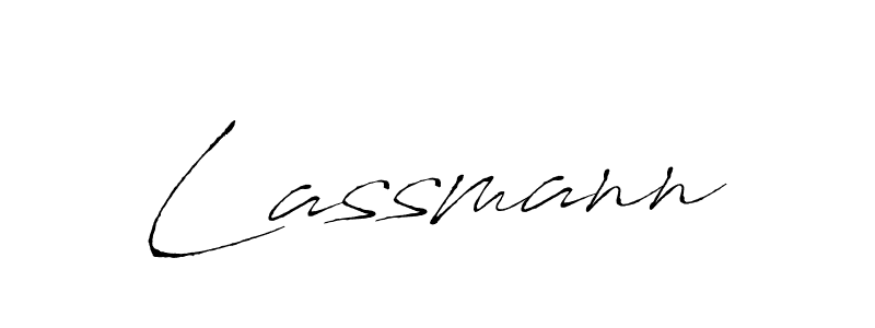 Design your own signature with our free online signature maker. With this signature software, you can create a handwritten (Antro_Vectra) signature for name Lassmann. Lassmann signature style 6 images and pictures png