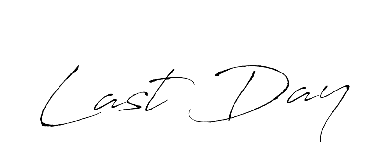 How to make Last Day name signature. Use Antro_Vectra style for creating short signs online. This is the latest handwritten sign. Last Day signature style 6 images and pictures png