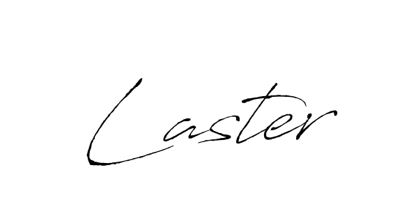 Make a beautiful signature design for name Laster. With this signature (Antro_Vectra) style, you can create a handwritten signature for free. Laster signature style 6 images and pictures png