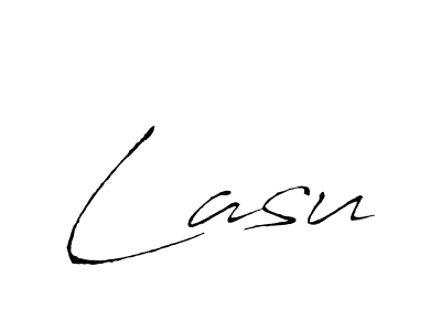 Create a beautiful signature design for name Lasu. With this signature (Antro_Vectra) fonts, you can make a handwritten signature for free. Lasu signature style 6 images and pictures png