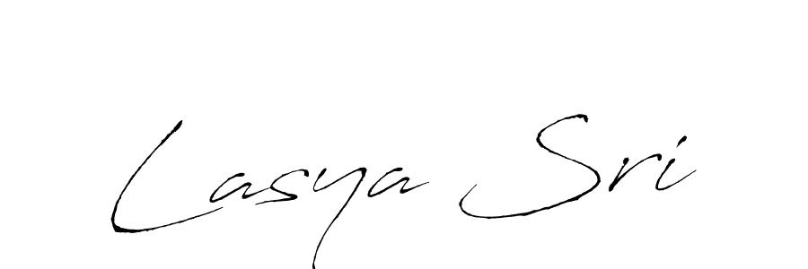 You should practise on your own different ways (Antro_Vectra) to write your name (Lasya Sri) in signature. don't let someone else do it for you. Lasya Sri signature style 6 images and pictures png