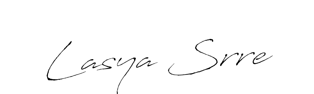 Lasya Srre stylish signature style. Best Handwritten Sign (Antro_Vectra) for my name. Handwritten Signature Collection Ideas for my name Lasya Srre. Lasya Srre signature style 6 images and pictures png
