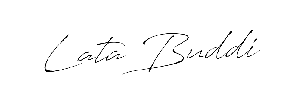 You should practise on your own different ways (Antro_Vectra) to write your name (Lata Buddi) in signature. don't let someone else do it for you. Lata Buddi signature style 6 images and pictures png
