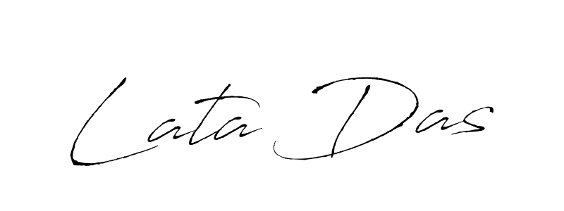How to make Lata Das signature? Antro_Vectra is a professional autograph style. Create handwritten signature for Lata Das name. Lata Das signature style 6 images and pictures png