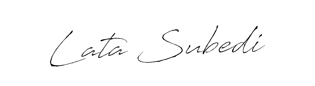 Make a beautiful signature design for name Lata Subedi. Use this online signature maker to create a handwritten signature for free. Lata Subedi signature style 6 images and pictures png