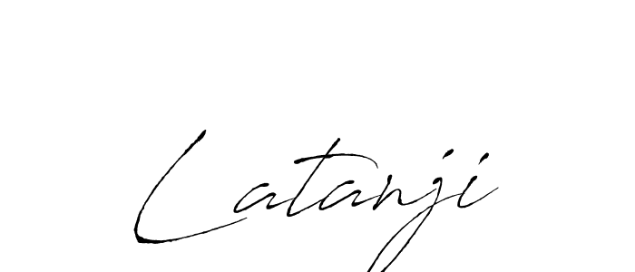 Also You can easily find your signature by using the search form. We will create Latanji name handwritten signature images for you free of cost using Antro_Vectra sign style. Latanji signature style 6 images and pictures png