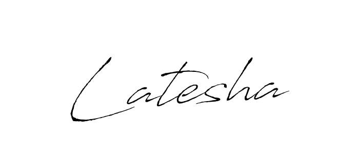 Also we have Latesha name is the best signature style. Create professional handwritten signature collection using Antro_Vectra autograph style. Latesha signature style 6 images and pictures png