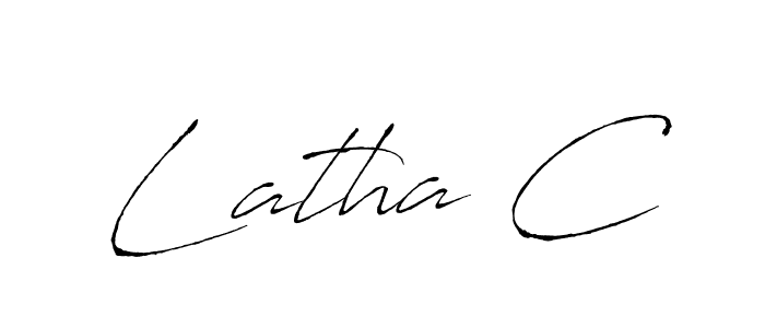 You can use this online signature creator to create a handwritten signature for the name Latha C. This is the best online autograph maker. Latha C signature style 6 images and pictures png