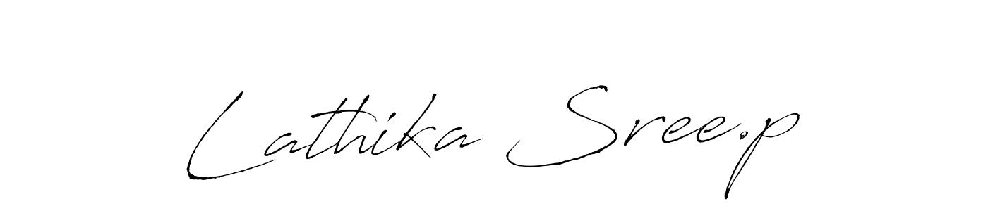 Make a beautiful signature design for name Lathika Sree.p. With this signature (Antro_Vectra) style, you can create a handwritten signature for free. Lathika Sree.p signature style 6 images and pictures png