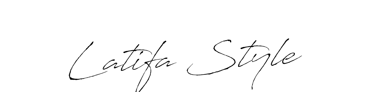 How to Draw Latifa Style signature style? Antro_Vectra is a latest design signature styles for name Latifa Style. Latifa Style signature style 6 images and pictures png