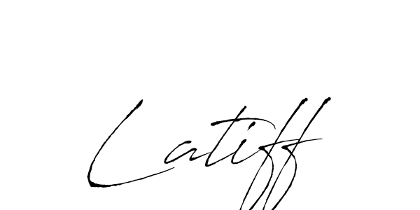 Make a beautiful signature design for name Latiff. Use this online signature maker to create a handwritten signature for free. Latiff signature style 6 images and pictures png