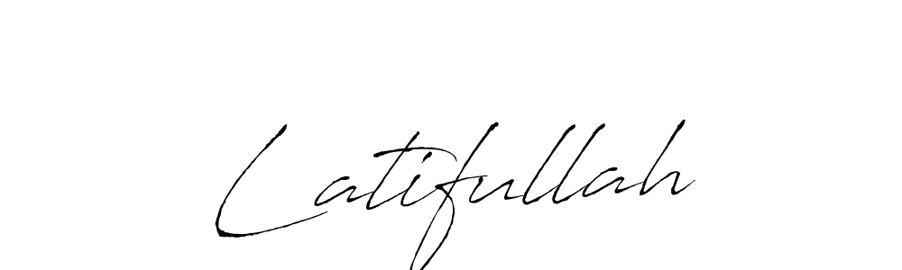 Use a signature maker to create a handwritten signature online. With this signature software, you can design (Antro_Vectra) your own signature for name Latifullah. Latifullah signature style 6 images and pictures png