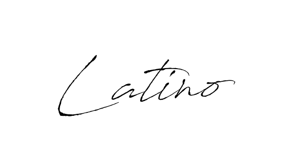 Create a beautiful signature design for name Latino. With this signature (Antro_Vectra) fonts, you can make a handwritten signature for free. Latino signature style 6 images and pictures png