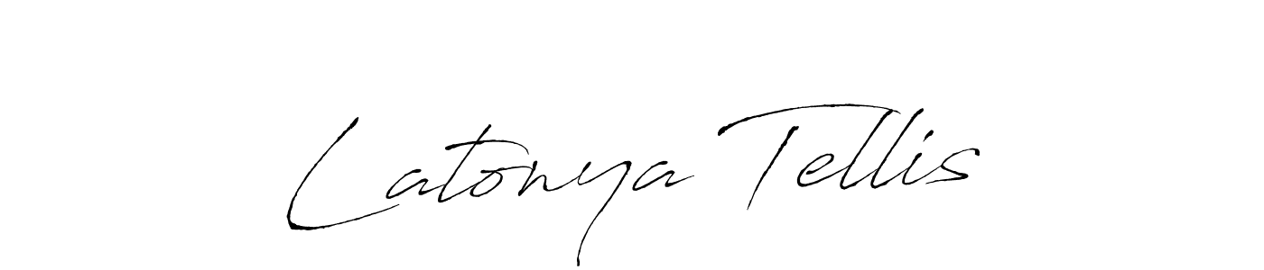 Also we have Latonya Tellis name is the best signature style. Create professional handwritten signature collection using Antro_Vectra autograph style. Latonya Tellis signature style 6 images and pictures png
