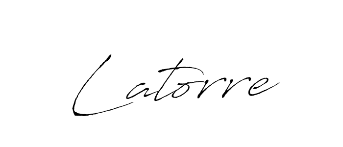 Antro_Vectra is a professional signature style that is perfect for those who want to add a touch of class to their signature. It is also a great choice for those who want to make their signature more unique. Get Latorre name to fancy signature for free. Latorre signature style 6 images and pictures png