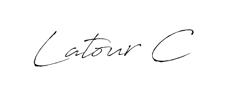 Use a signature maker to create a handwritten signature online. With this signature software, you can design (Antro_Vectra) your own signature for name Latour C. Latour C signature style 6 images and pictures png