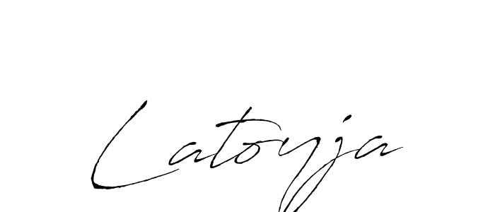 Also You can easily find your signature by using the search form. We will create Latoyja name handwritten signature images for you free of cost using Antro_Vectra sign style. Latoyja signature style 6 images and pictures png