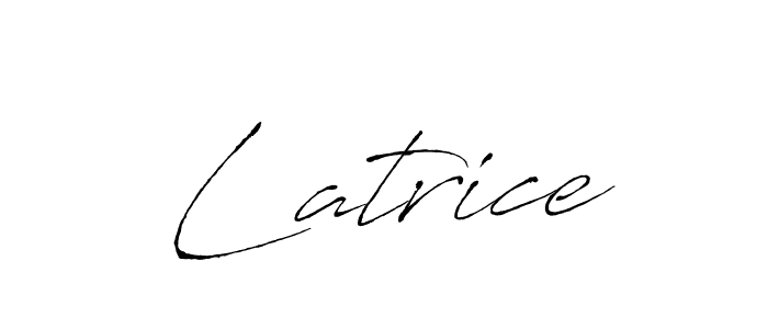 Also we have Latrice name is the best signature style. Create professional handwritten signature collection using Antro_Vectra autograph style. Latrice signature style 6 images and pictures png