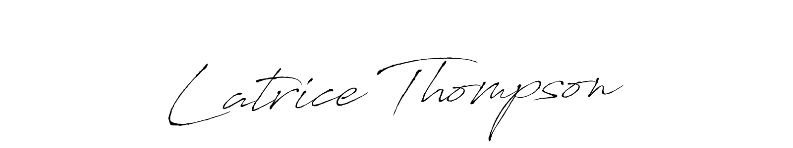Also we have Latrice Thompson name is the best signature style. Create professional handwritten signature collection using Antro_Vectra autograph style. Latrice Thompson signature style 6 images and pictures png