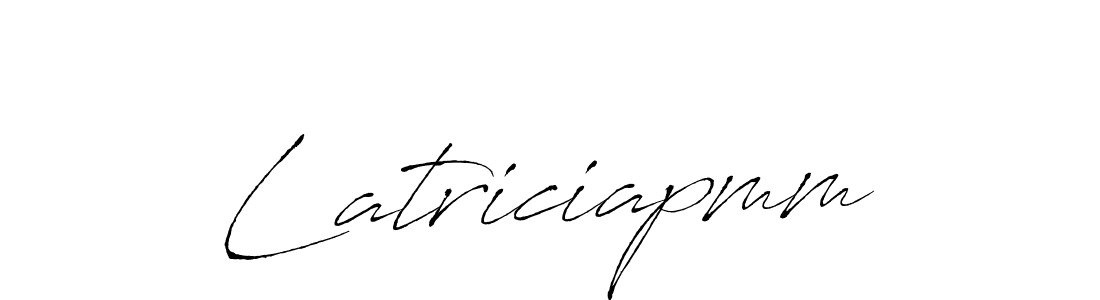 Latriciapmm stylish signature style. Best Handwritten Sign (Antro_Vectra) for my name. Handwritten Signature Collection Ideas for my name Latriciapmm. Latriciapmm signature style 6 images and pictures png