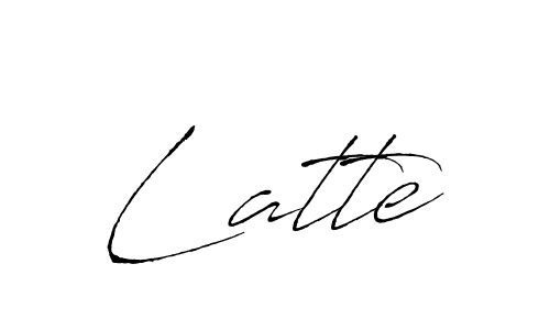 The best way (Antro_Vectra) to make a short signature is to pick only two or three words in your name. The name Latte include a total of six letters. For converting this name. Latte signature style 6 images and pictures png