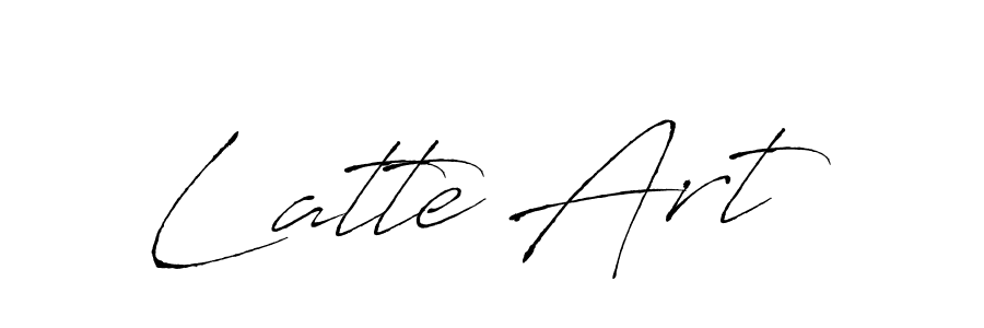 Use a signature maker to create a handwritten signature online. With this signature software, you can design (Antro_Vectra) your own signature for name Latte Art. Latte Art signature style 6 images and pictures png