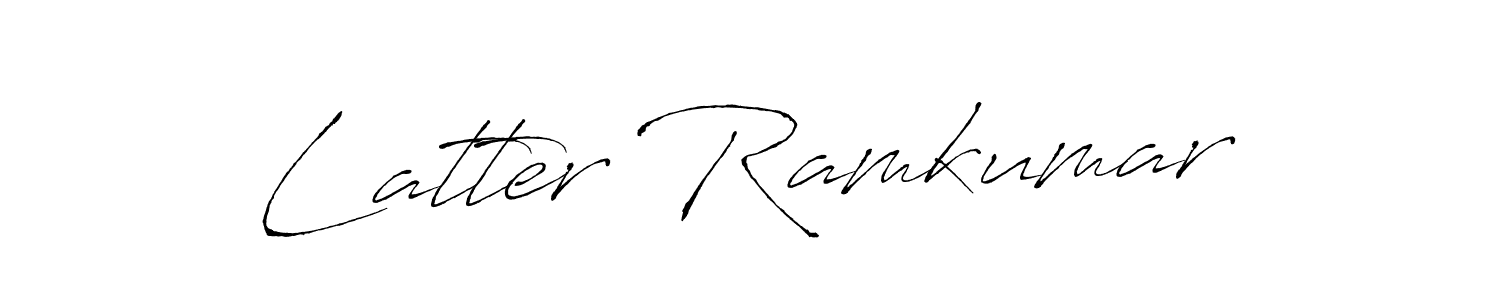 Check out images of Autograph of Latter Ramkumar name. Actor Latter Ramkumar Signature Style. Antro_Vectra is a professional sign style online. Latter Ramkumar signature style 6 images and pictures png