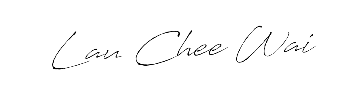 The best way (Antro_Vectra) to make a short signature is to pick only two or three words in your name. The name Lau Chee Wai include a total of six letters. For converting this name. Lau Chee Wai signature style 6 images and pictures png