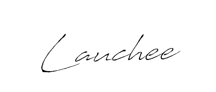 You should practise on your own different ways (Antro_Vectra) to write your name (Lauchee) in signature. don't let someone else do it for you. Lauchee signature style 6 images and pictures png