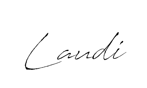 Antro_Vectra is a professional signature style that is perfect for those who want to add a touch of class to their signature. It is also a great choice for those who want to make their signature more unique. Get Laudi name to fancy signature for free. Laudi signature style 6 images and pictures png