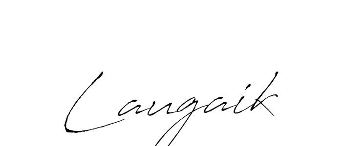 How to make Laugaik name signature. Use Antro_Vectra style for creating short signs online. This is the latest handwritten sign. Laugaik signature style 6 images and pictures png