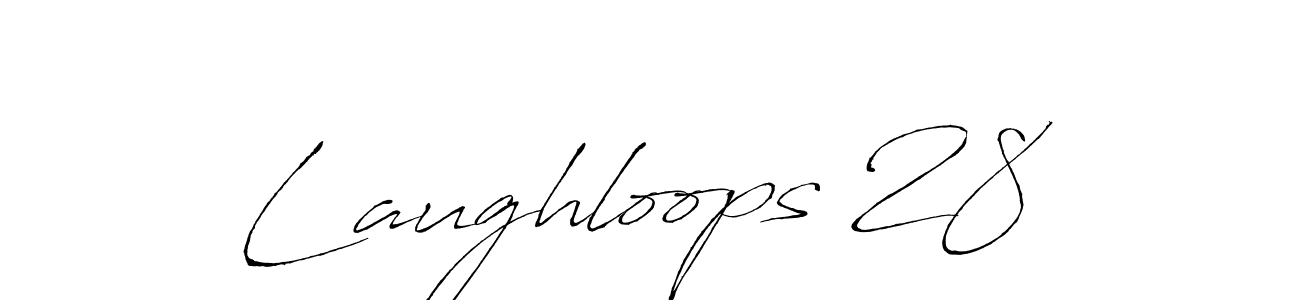 Laughloops 28 stylish signature style. Best Handwritten Sign (Antro_Vectra) for my name. Handwritten Signature Collection Ideas for my name Laughloops 28. Laughloops 28 signature style 6 images and pictures png